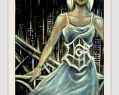 Stream - Original Acrylic Painting - 20 by 16 inches