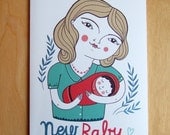 New Baby - Greeting Card