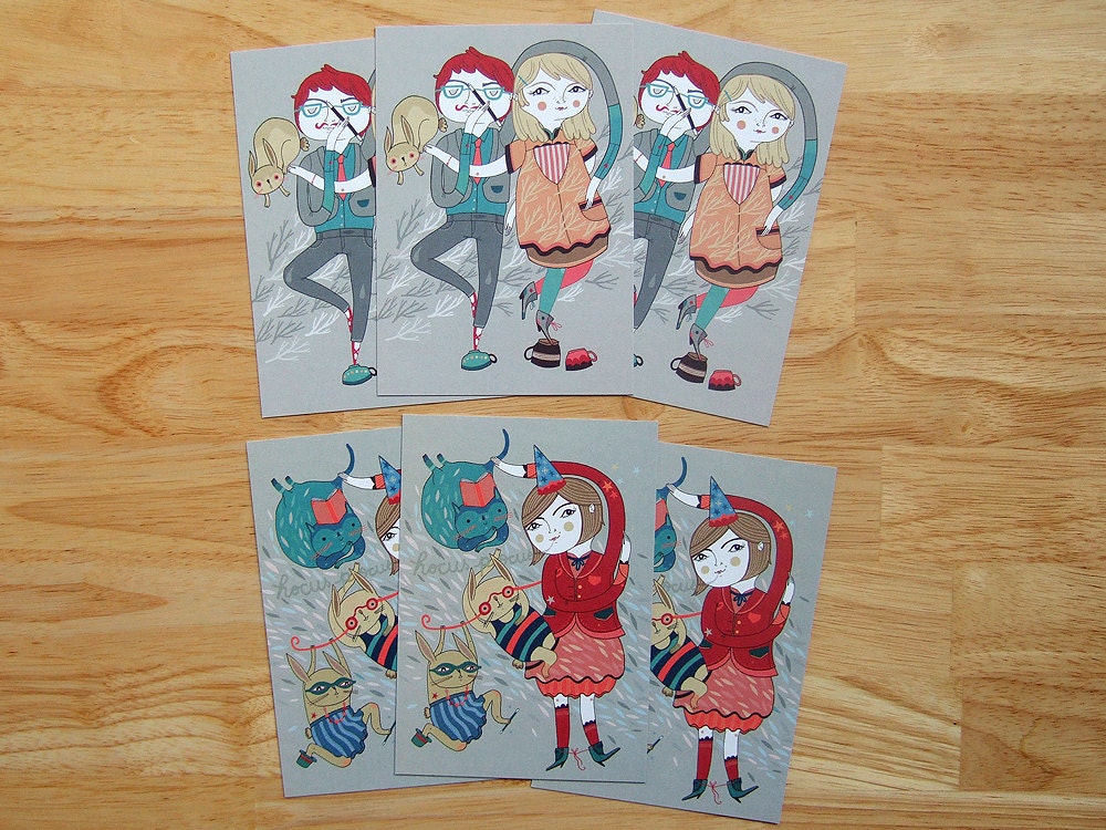 Postcards - Set of 6 MAGIC Postcards