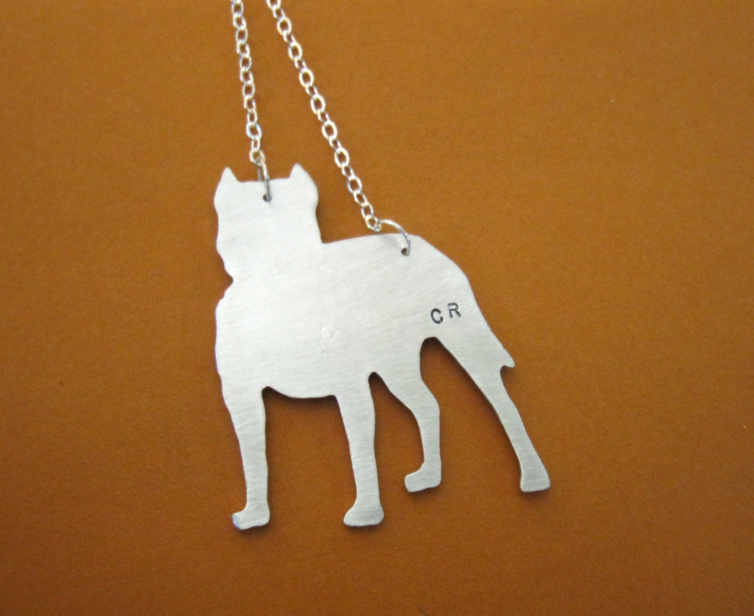 I Heart Pit Bulls necklace