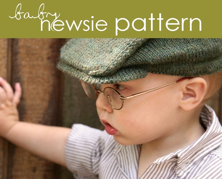 Baby Newsie PDF PATTERN - (3-6, 6-12, and 12-24 months)