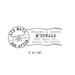 Airplane Post Mark Air Mail -  Par Avion Mail Art  Custom Return Address Rubber Stamp AD168