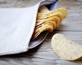 Reusable Sandwich Bag - Reusable Snack Bag - Plain - Small Size - Eco Friendly