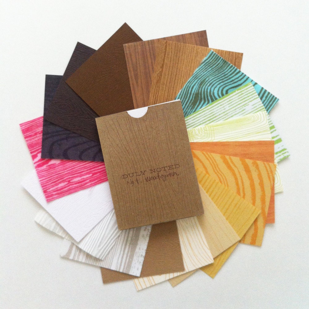 Duly Noted No 4: Woodgrain