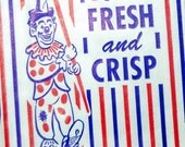 50 count CARNIVAL Circus Clown POPCORN BAGS movie night, school events