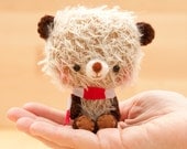 amigurumi bear for blythe -made to order- Happy Bibu -