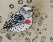 Burrowing Owl Pin