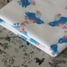 Cloud Bird Pattern Fabric - Half Yard