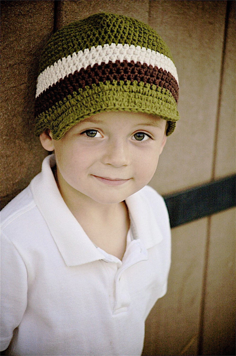 2t-4t Townie(Olive Green, Ecru, Brown)