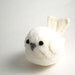 Handmade Pudgy Snowbird Stuffed Animal