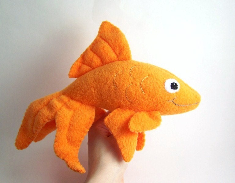 stuffed goldfish