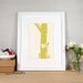 5x7 4-Ever Personalized Art Print - Personalized Couples Art