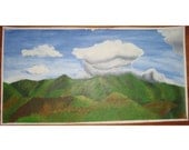 san luis, original landscape painting, on sale