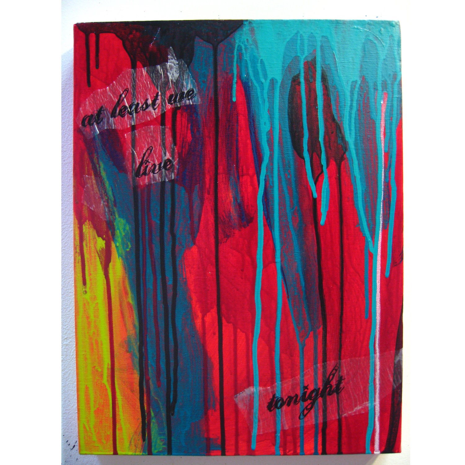 prevail, original colorful abstract painting
