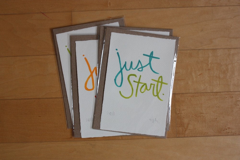 just start original art // no. 19