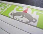 Set of 8 Birthday Fill in Invites