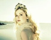 Ivory Rococco Wrap - Tulle Ruffled Bridal Wrap for Vintage Inspired Wedding