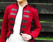 Napoleona Red Couture Coat