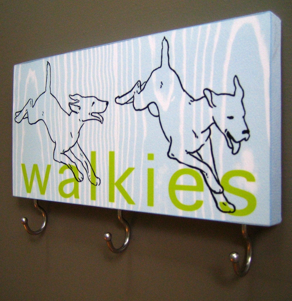 Double Dogs leash rack 1