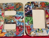 Made to Order Comic Book Letters Wall Hangers Avengers, Spiderman, Thor, Batman, Superman, XMEN