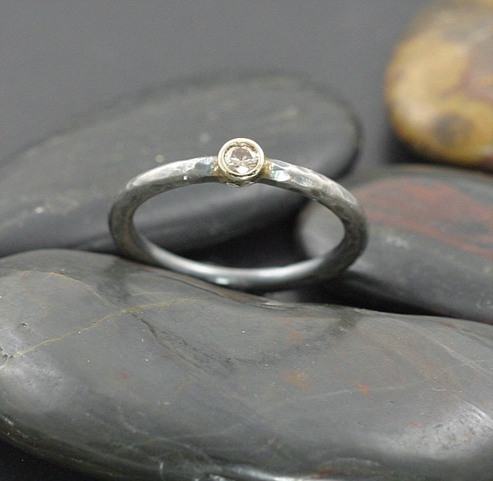 Lovely Little Chocolate Diamond Ring 