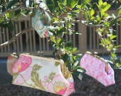 Bridesmaid Clutches - You Choose the Fabrics Antique Gold Frames with Hideaway Chain