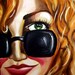 HD Greer Modern Pop Retro Vintage Original Painting ART