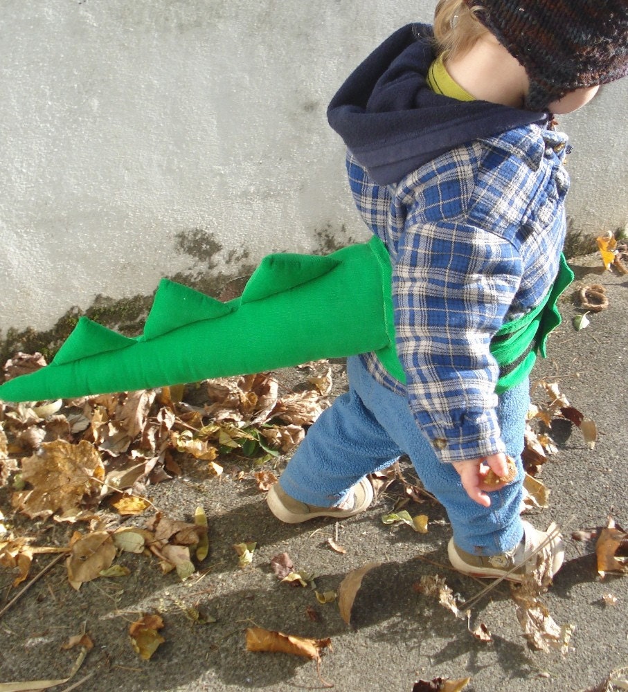 Green dragon/dinosaur costume