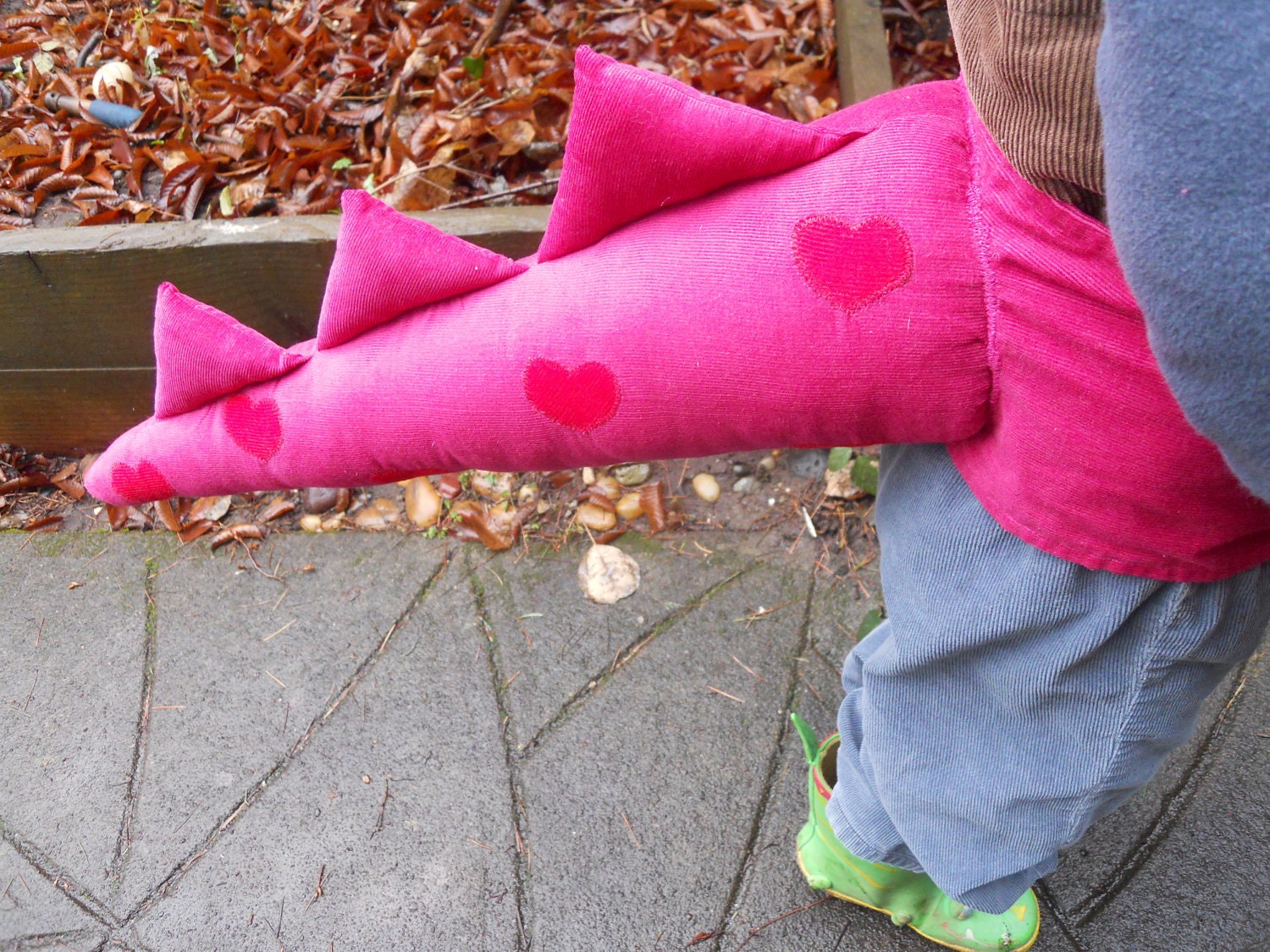 Hot Pink Love Dragon Costume
