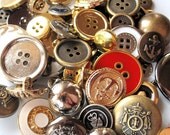 Buttons 100g / 4oz Metal Mickey Button Bag