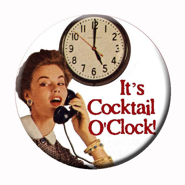 Cocktail O'Clock Button