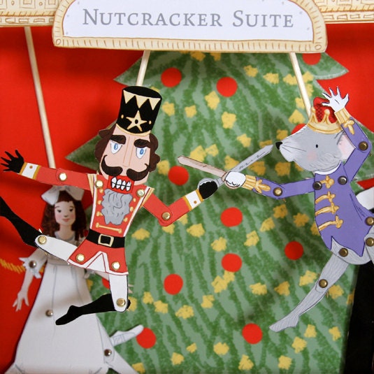 Puppet Theater- Nutcracker Suite- PDF Printable Download