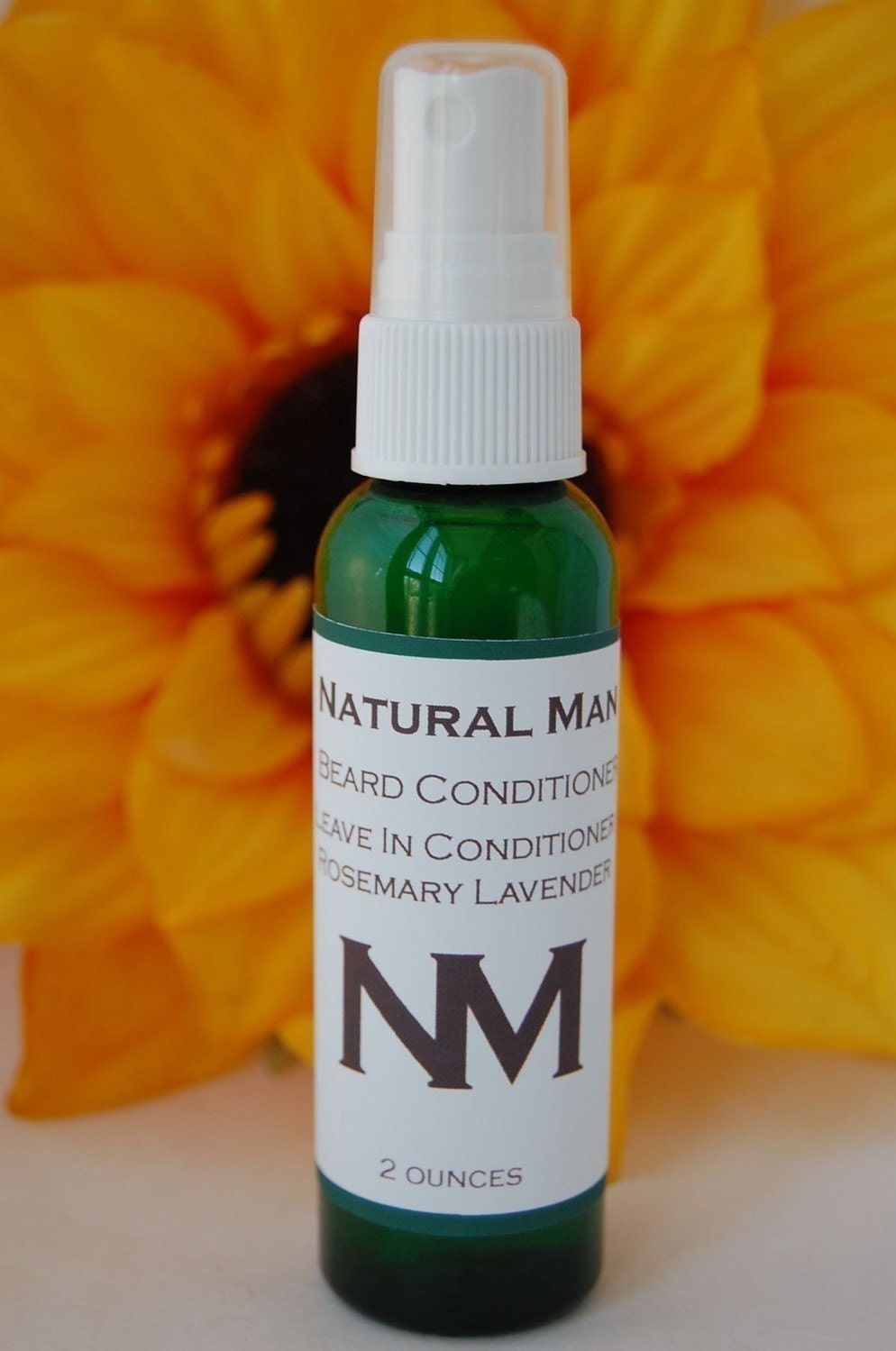 Natural Mustache and Beard Softening  Spray