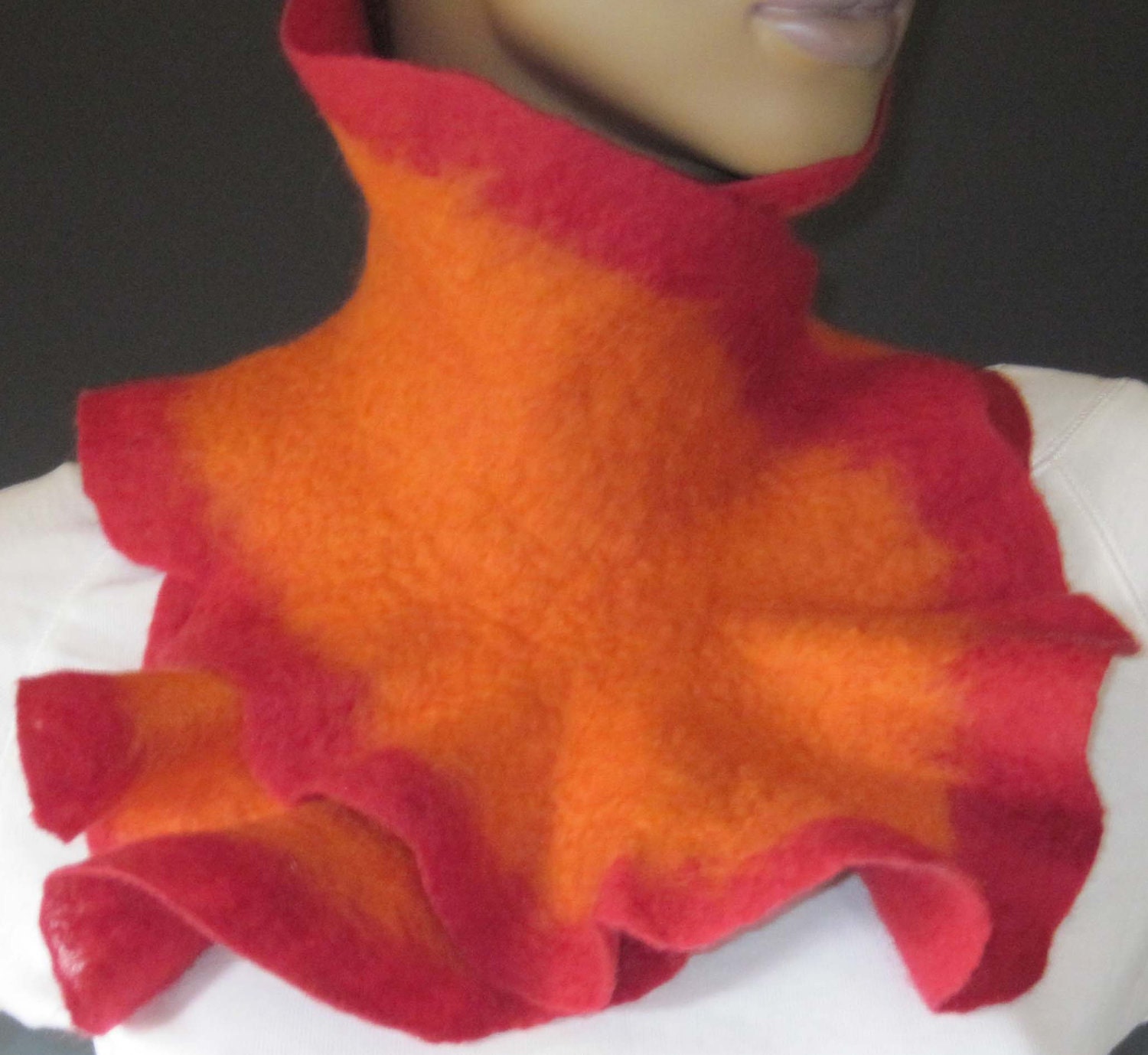 Flamenco Scarflette Flame Reversible