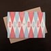 Bon Noel Letterpress Holiday Card - Reserved for KiqueVEHI