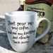 Mug for Knitters: Coffee Warning