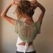 Jade green short sleeved bamboo shrug