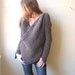 Brown Chunky Wraparound jacket / cardigan sweater LAST ONE in this shade