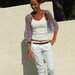 lilac kimono sleeved kid mohair shrug LTD Edition in this shade