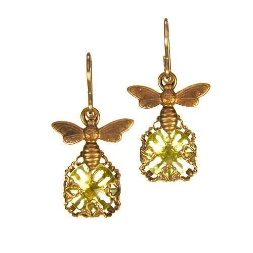  Earrings on Honey Bee Earrings By Wearmejewels On Etsy