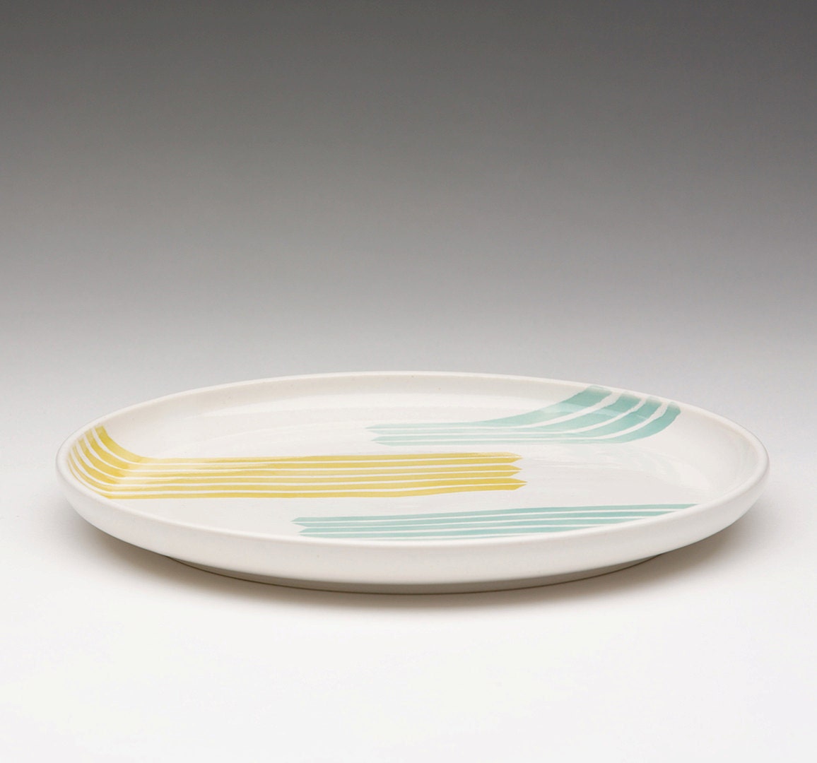 Striped Arrow Plate SALE