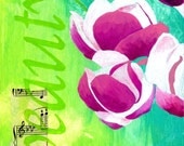 Art Print of Original Art - Beauty - Magnolia