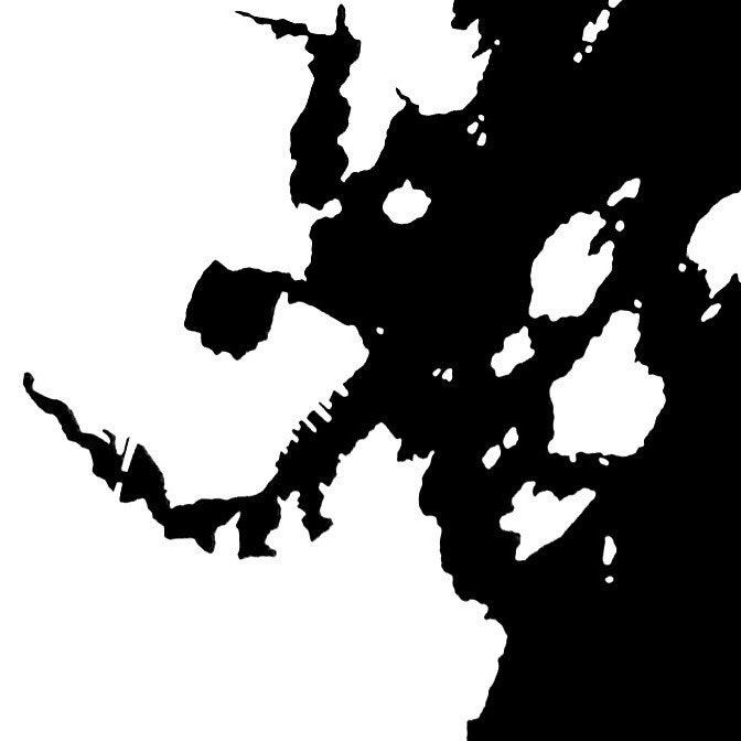 Casco Bay Maine- Original 24x18 Papercut