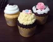 Felt Patterns - Sweet Cupcakes Pretend Play Set  (Patterns and Instructions via Email)