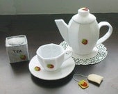 Felt Patterns - Tea Pot Tea Cup Pretend Play Tea Set (Patterns and Instructions via Email)
