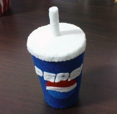 DIY Felt Movie Set - Popcorns, Cola, Candy Bars (Patterns and Instructions via Email)