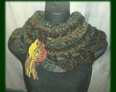 Deep Woods Crochet Cowl pattern