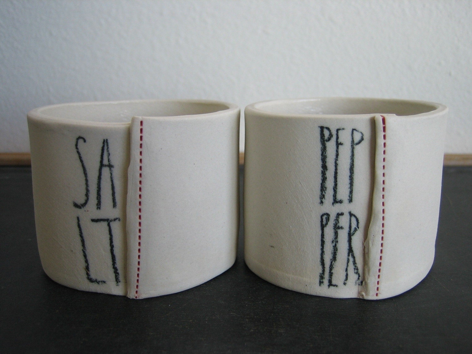 salt and pepper cellars.