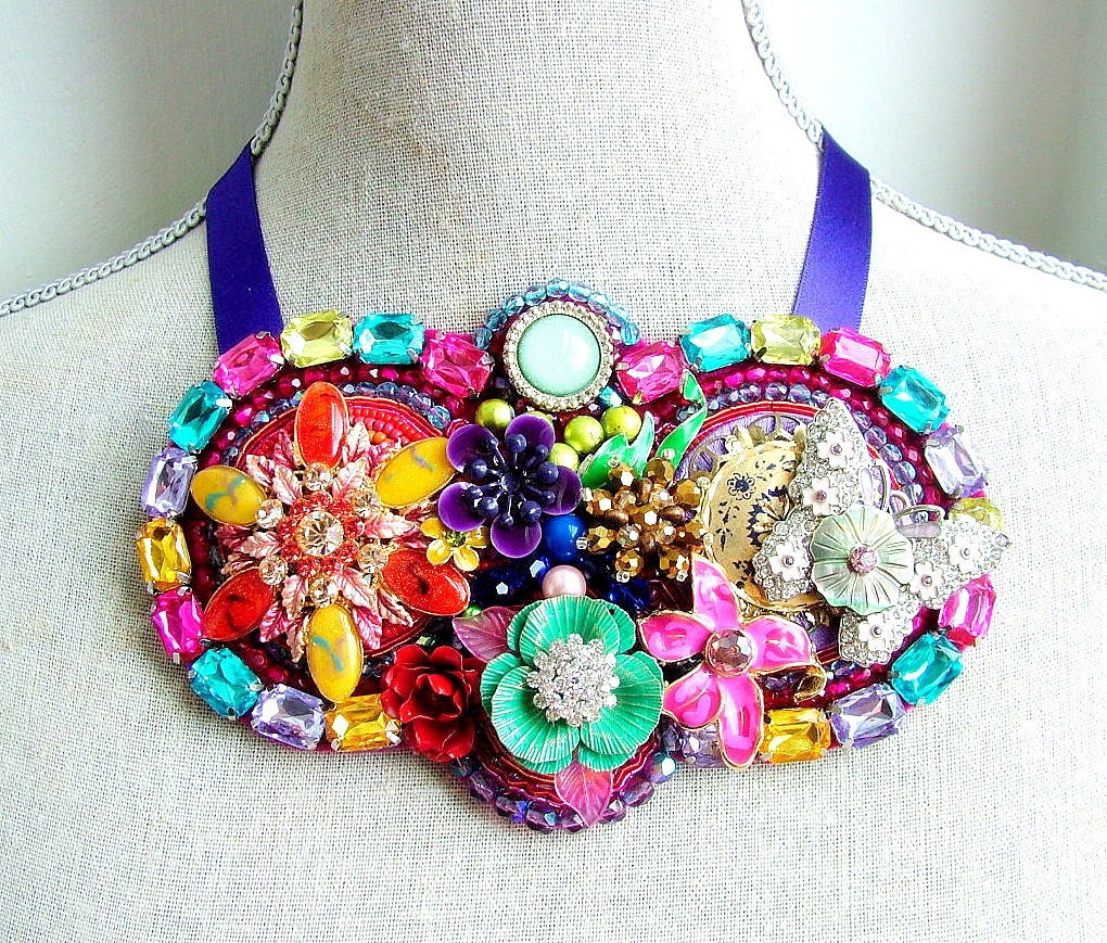 Dream Big - OOAK Neckpiece - Reday to ship xx
