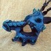 Dragon Of Thorns version 1... original mixed media dragon mask